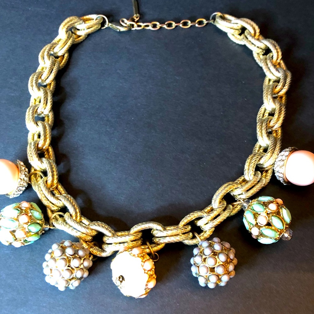 Fun summertime big babble necklace